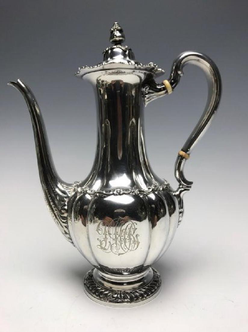 A TIFFANY & CO SILVER PLATED TEA POT (1 of 3)