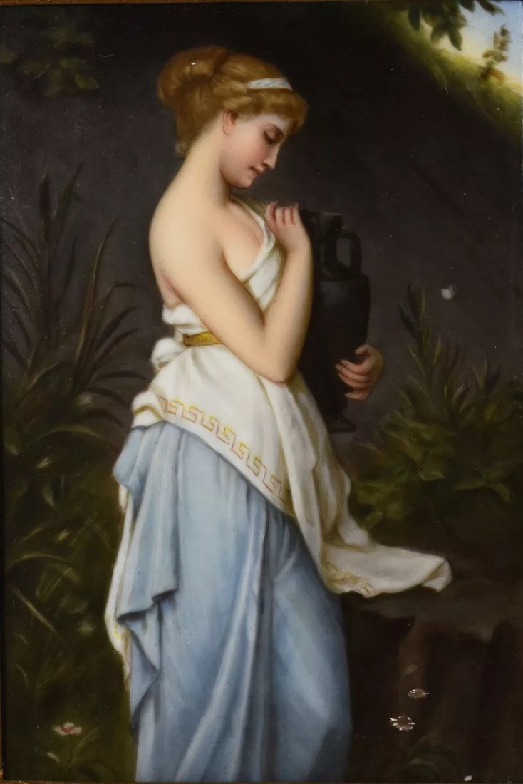 19TH CENTURY KPM PORCELAIN PLAQUE (1 of 1)