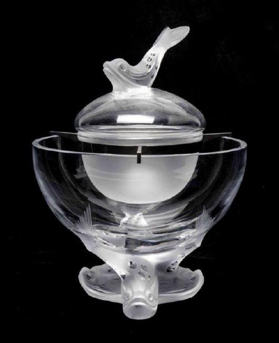 LALIQUE "IGOR" CAVIAR CRYSTAL BOWL (1 of 1)
