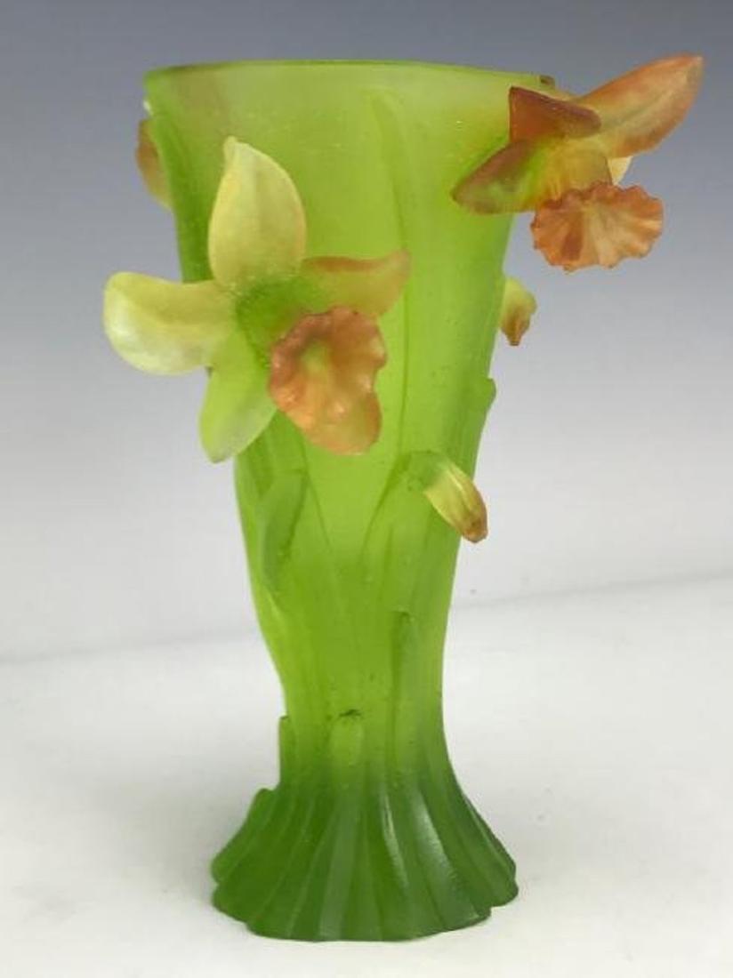 A DAUM PATE DE VERRE VASE (1 of 4)