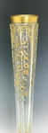 LARGE 19TH C. ENAMELLED MOSER VASE - 2