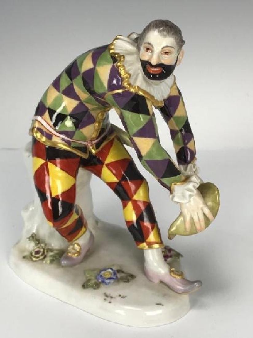 MEISSEN HARLEQUIN FIGURE (1 of 4)