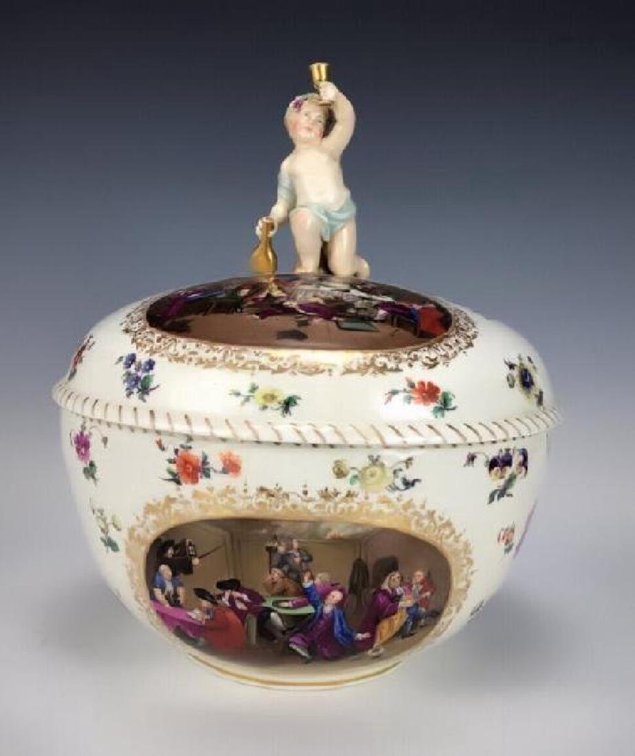 19TH CENTURY BERLIN KPM BOWL AND COVER (1 of 2)