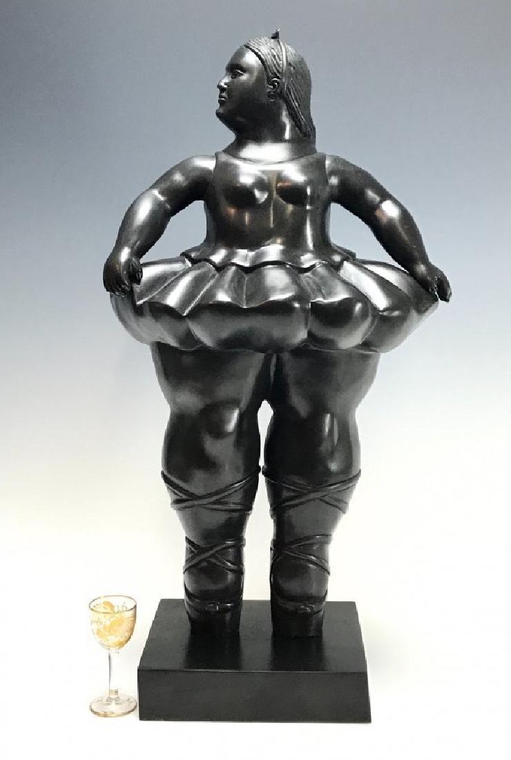 FERNANDO BOTERO "BALLERINA" BRONZE SCULPTURE (1 of 6)