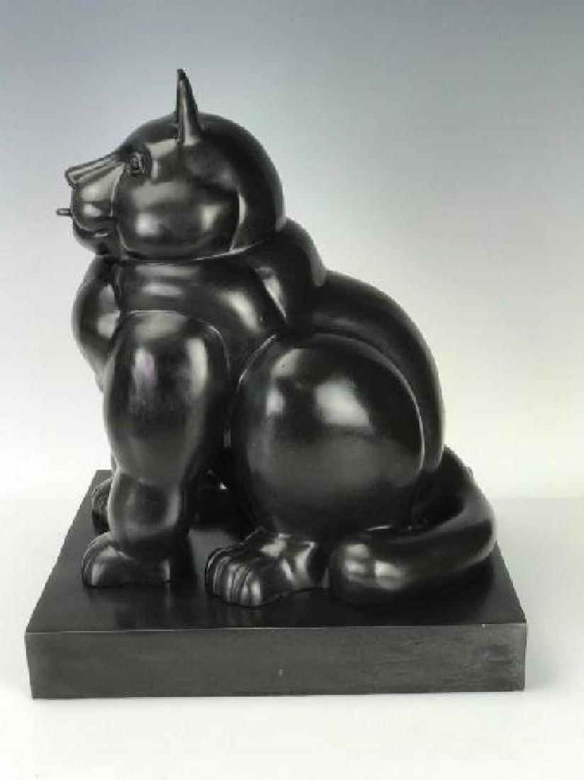 A SIGNED BOTERO BRONZE SCULPTURE (1 of 5)