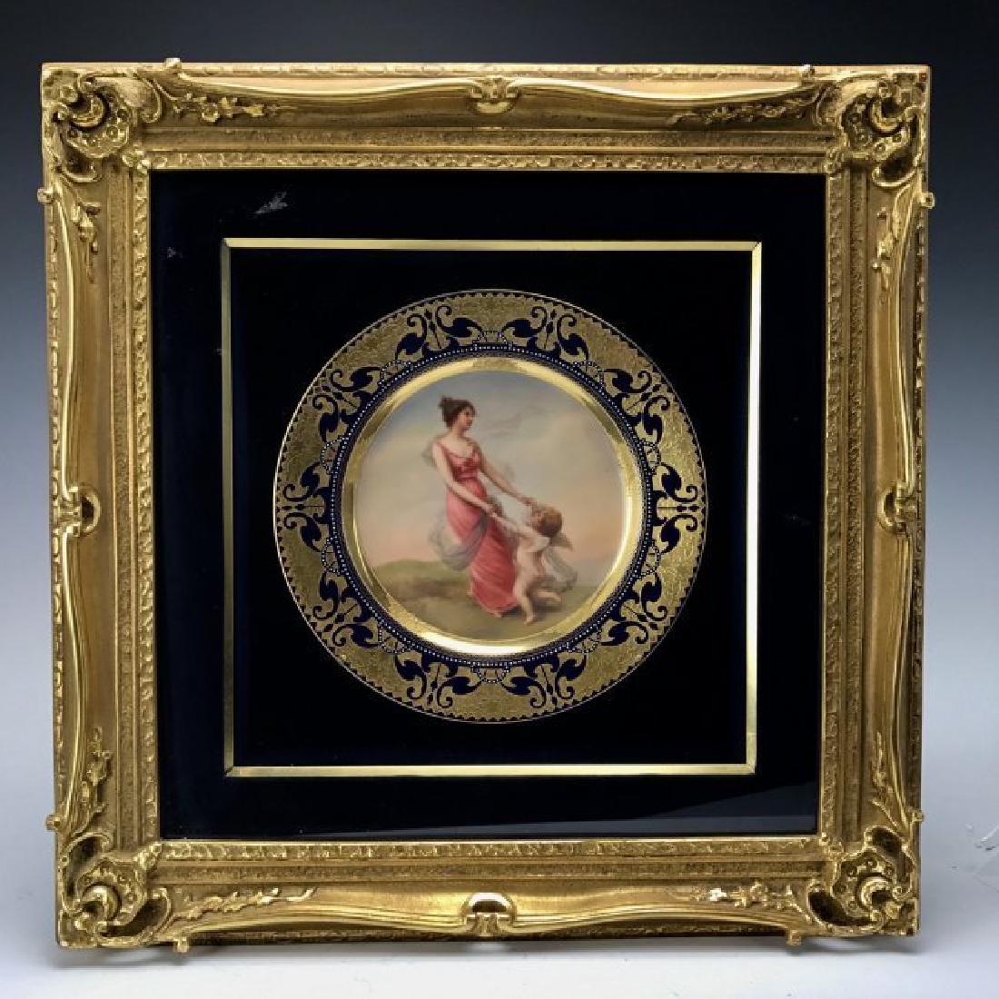 19TH CENTURY ROYAL VIENNA PLATE (1 of 3)