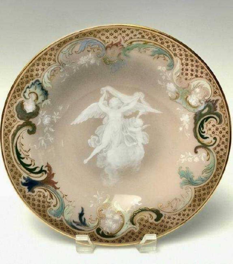 19TH C. MEISSEN PATE SUR PATE PLATE (1 of 4)