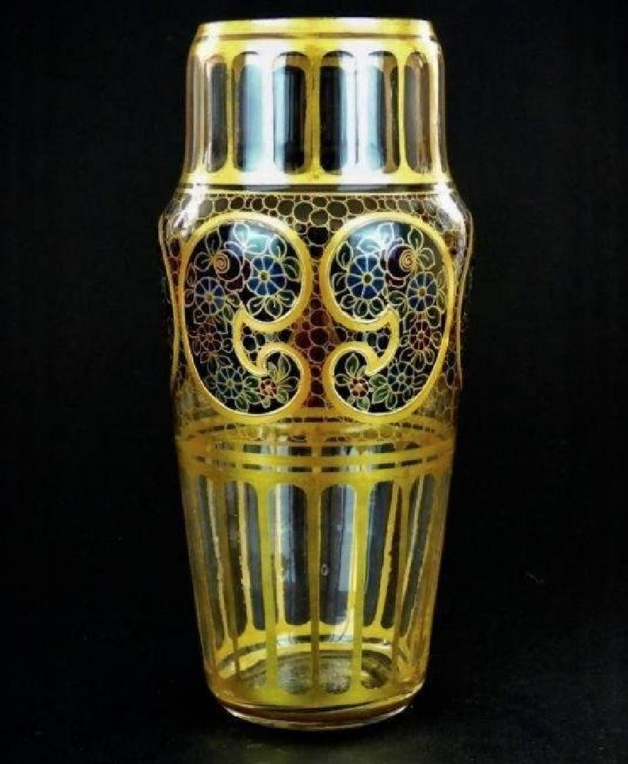 MOSER / LOBMEYR ENAMELED VASE (1 of 1)