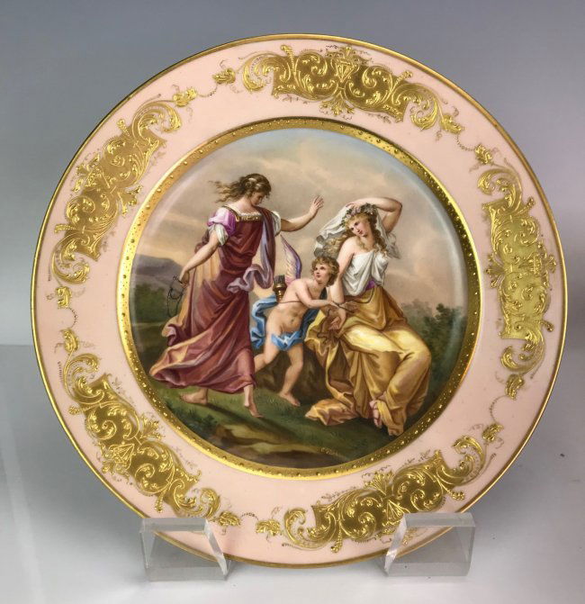 19TH C. ROYAL VIENNA PLATE (1 of 3)