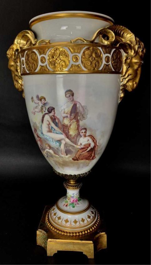 A LARGE SEVRES VASE CIRCA 1880 (1 of 5)