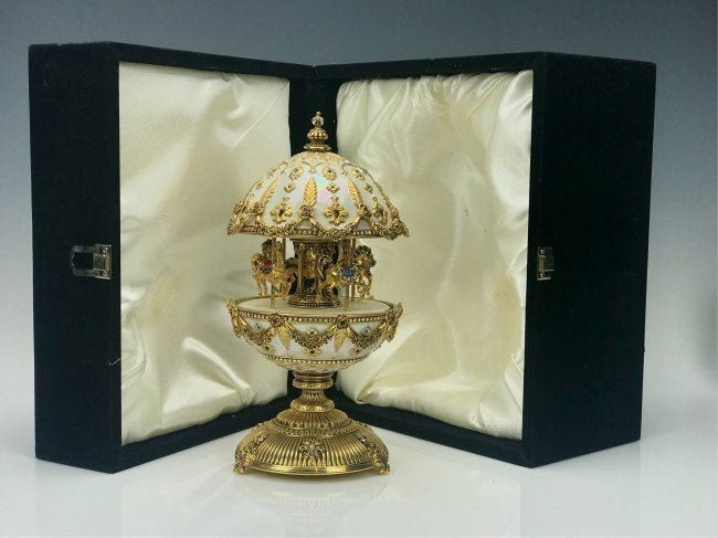 THE FABERGE IMPERIAL CAROUSEL MUSICAL EGG (1 of 4)