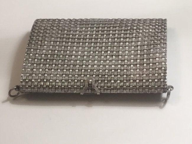 HANDMADE BASKET WEAVE STERLING SILVER PURSE (1 of 3)