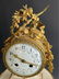 TIFFANY & CO. DORE BRONZE AND WHITE MARBLE CLOCK SET - 3