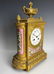 19TH C. FRENCH DORE BRONZE & SEVRES PORCELAIN CLOCK - 2