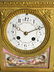 19TH C. FRENCH DORE BRONZE & SEVRES PORCELAIN CLOCK - 3