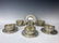 SET OF 6 CONTINENTAL STERLING SILVER FINGER BOWLS - 3