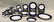 AN EXTENSIVE CLASSIC ROSE ROSENTHAL DINNER/TEA SET