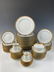 EXTENSIVE GILT MADISON LIMOGES DINNER SERVICE 116PCS