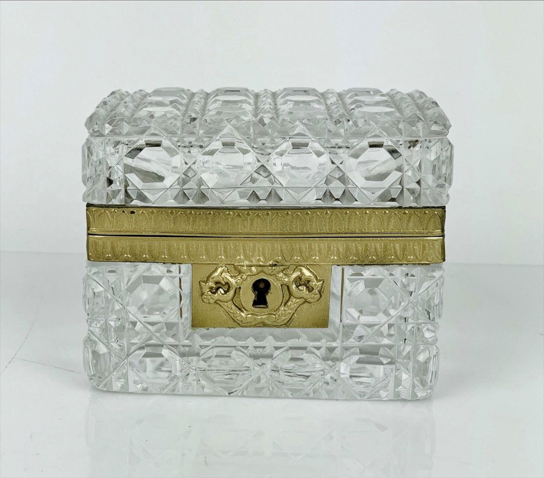 ORMOLU MOUNTED BACCARAT BOX (1 of 4)