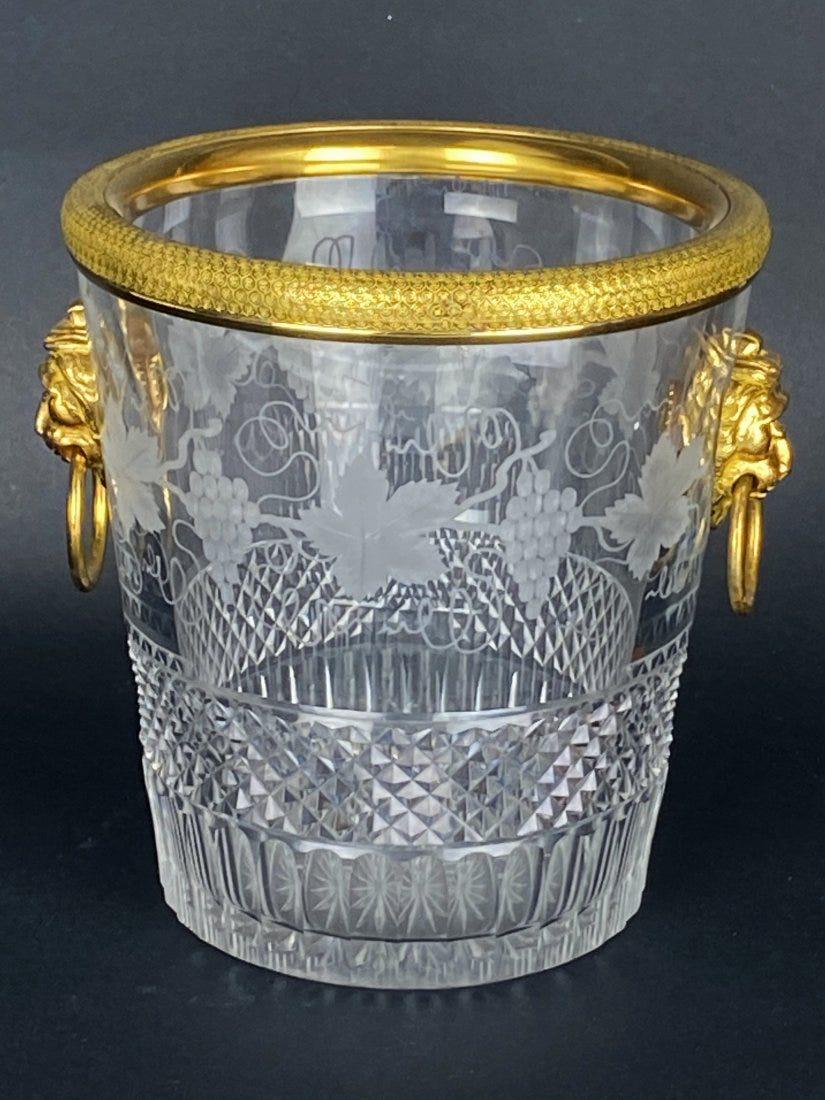 ORMOLU MOUNTED BACCARAT ICE BUCKET (1 of 3)