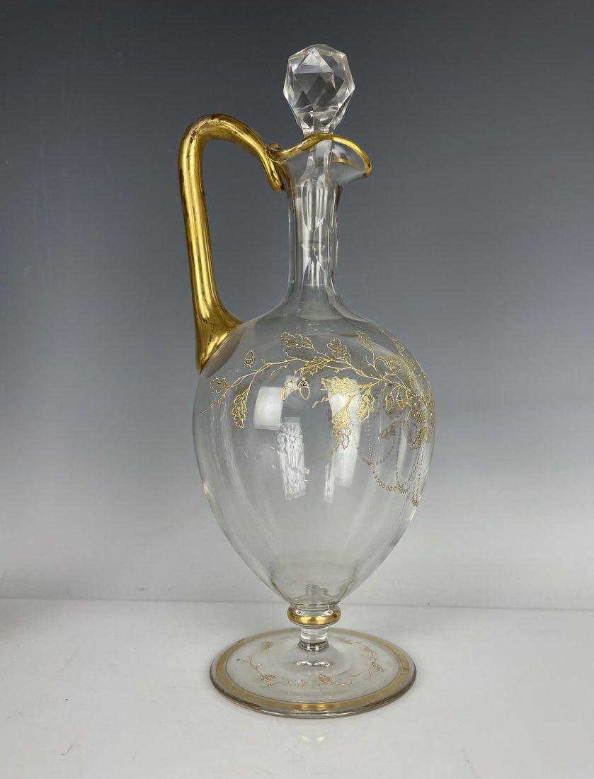 A GILT MOSER EWER (1 of 4)