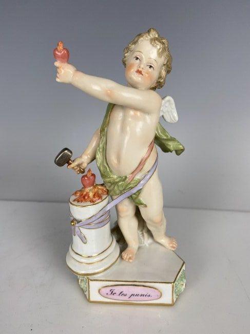 19TH C. MEISSEN FIGURE: Measures 6 inches high. Estimate $800-1.000