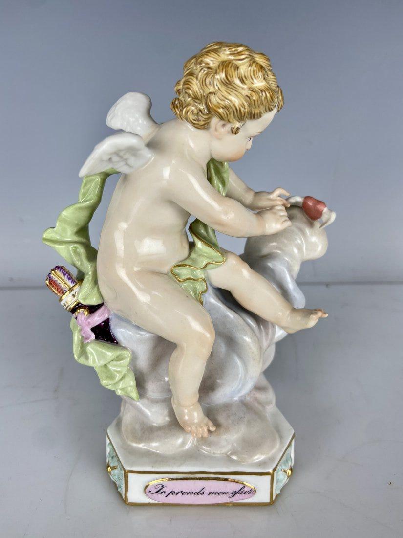 19TH C. MEISSEN CHERUB (1 of 6)
