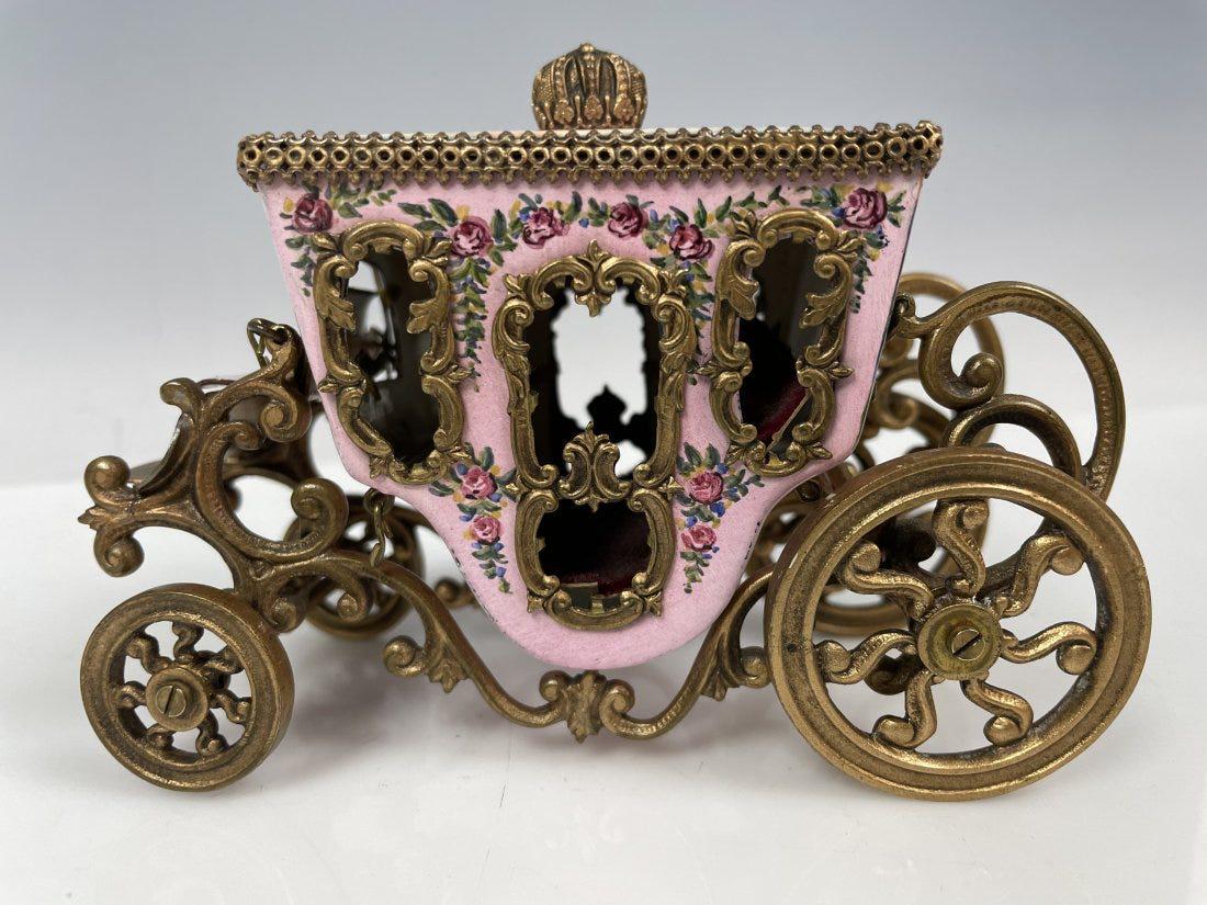 VIENNESE ENAMEL CARRIAGE (1 of 2)