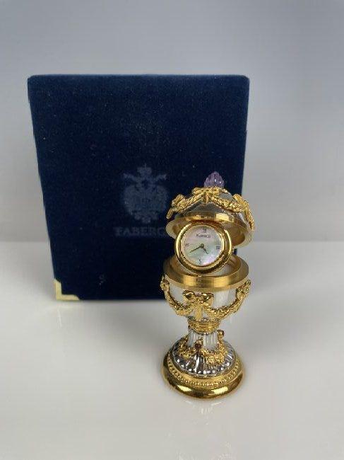 IMPERIAL FABERGE EGG CLOCK (1 of 4)