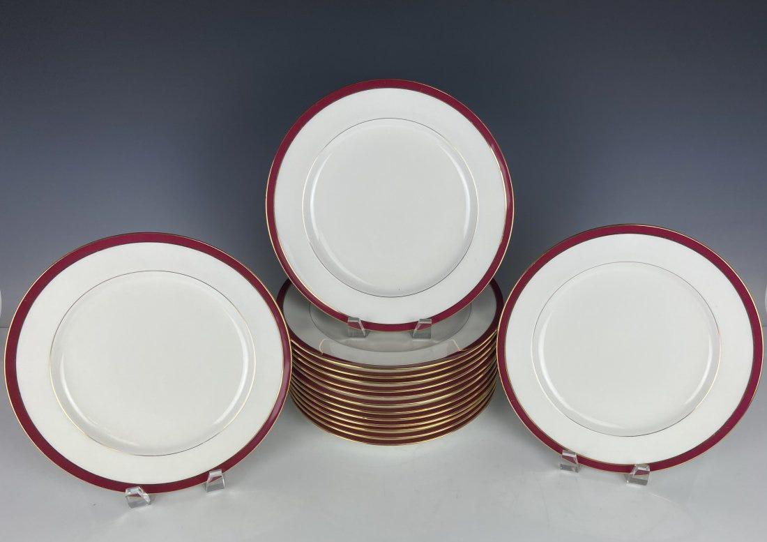 SET OF 15 MINTON TIFFANY DINNER PLATES (1 of 4)