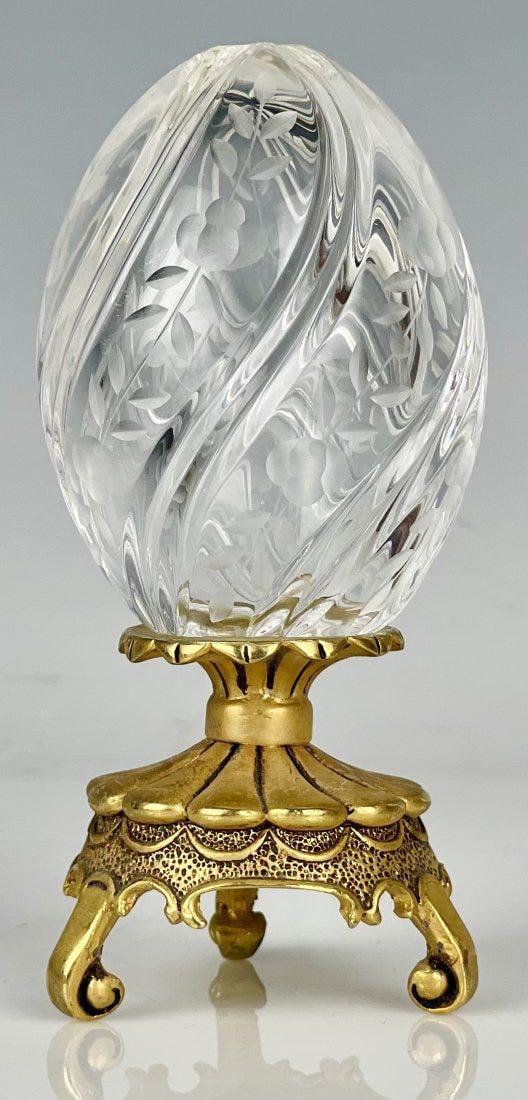 IMPERIAL FABERGE CRYSTAL EGG (1 of 4)