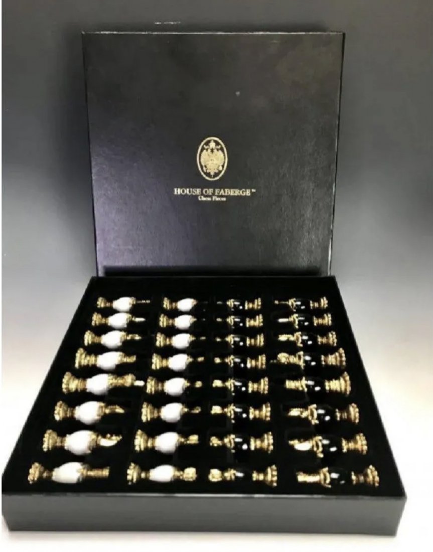 IMPERIAL FABERGE CHESS SET (1 of 4)
