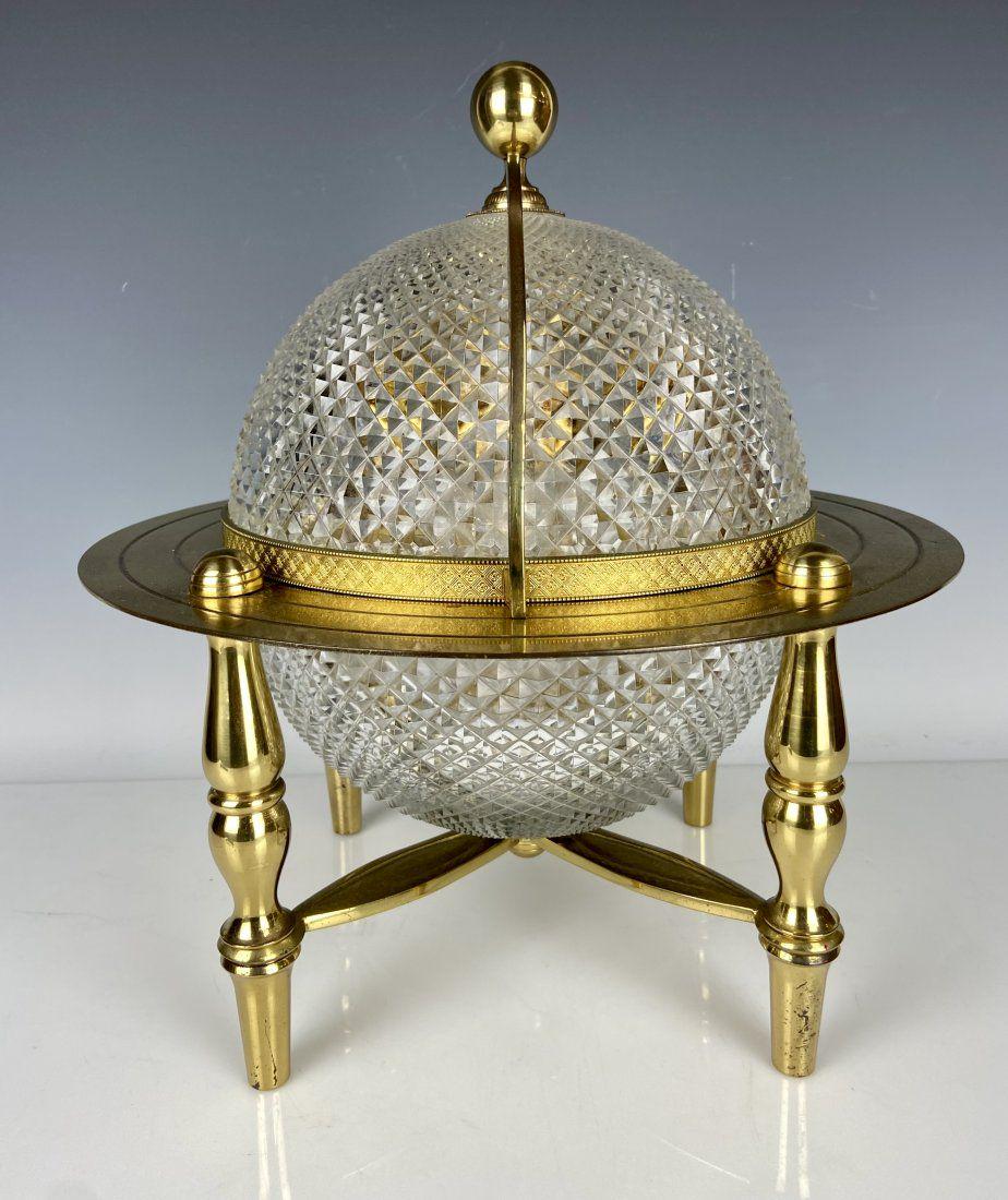 FRENCH ORMOLU MOUNTED BACCARAT TANTALUS (1 of 6)