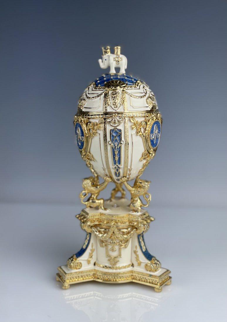 A LARGE AFTER FABERGE EGG (1 of 4)