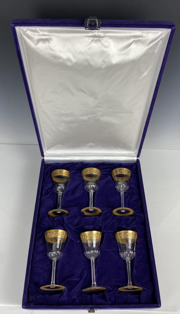 SET OF 6 SAINT LUIS THISTLE PATTERN GLASSES (1 of 5)