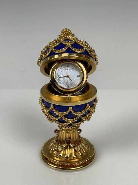IMPERIAL FABERGE EGG CLOCK (1 of 5)