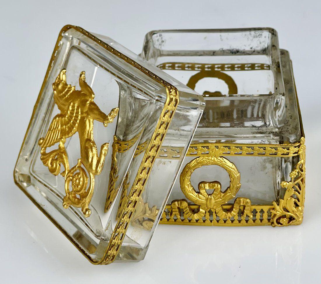 ORMOLU MOUNTED BACCARAT BOX (1 of 3)