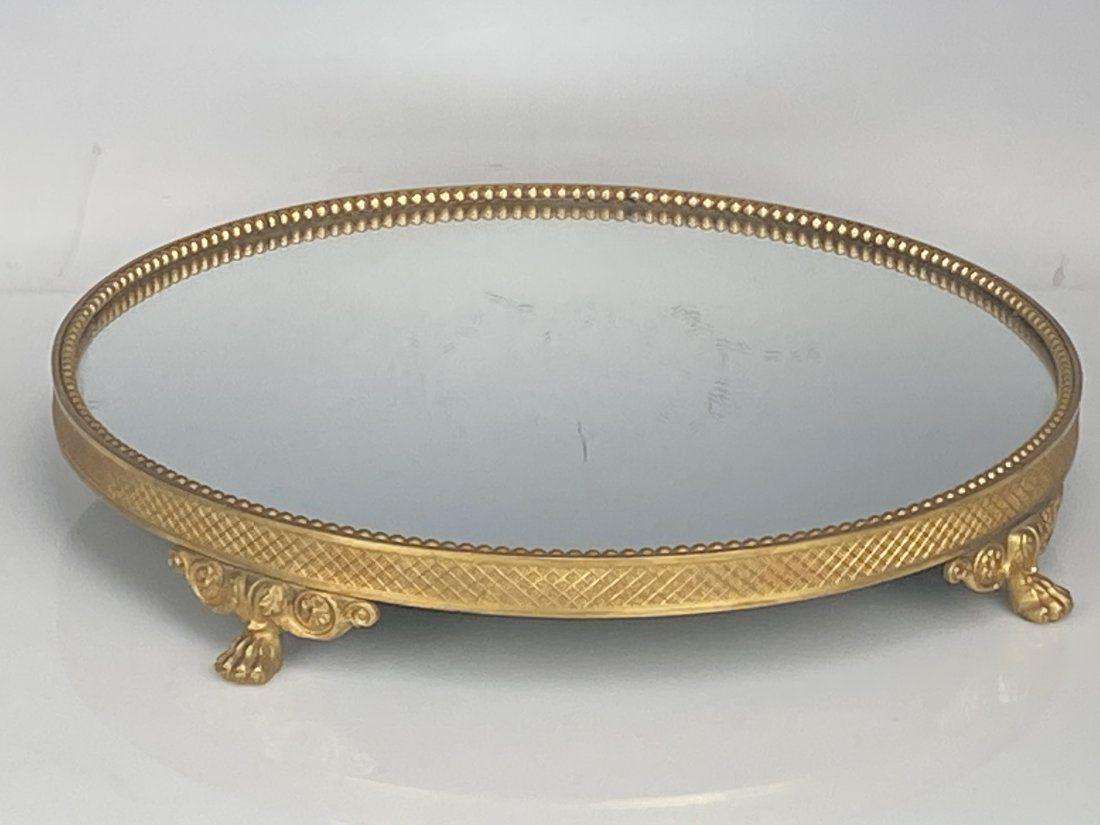 EMPIRE STYLE DORE BRONZE PLATEAU (1 of 3)