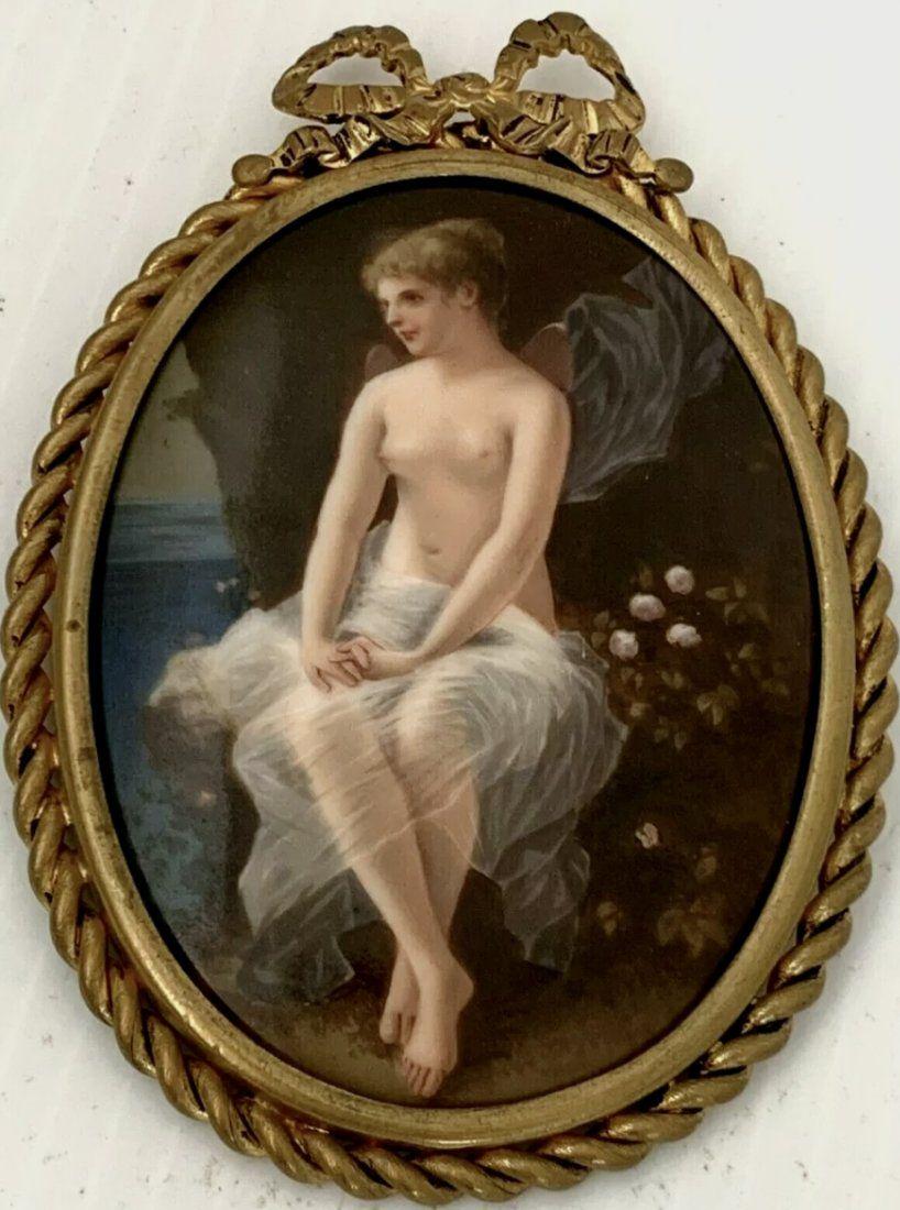 19TH C. PORCELAIN PLAQUE (1 of 1)
