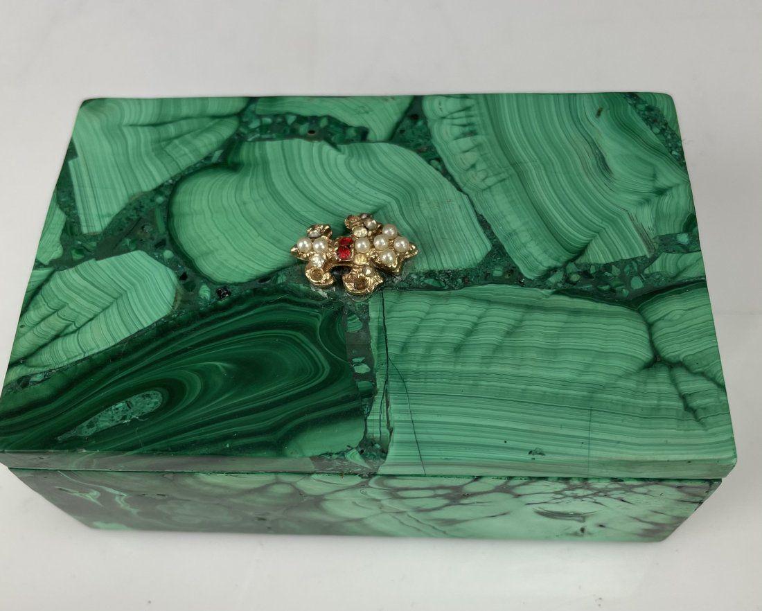 SMALL MALACHITE BOX (1 of 2)