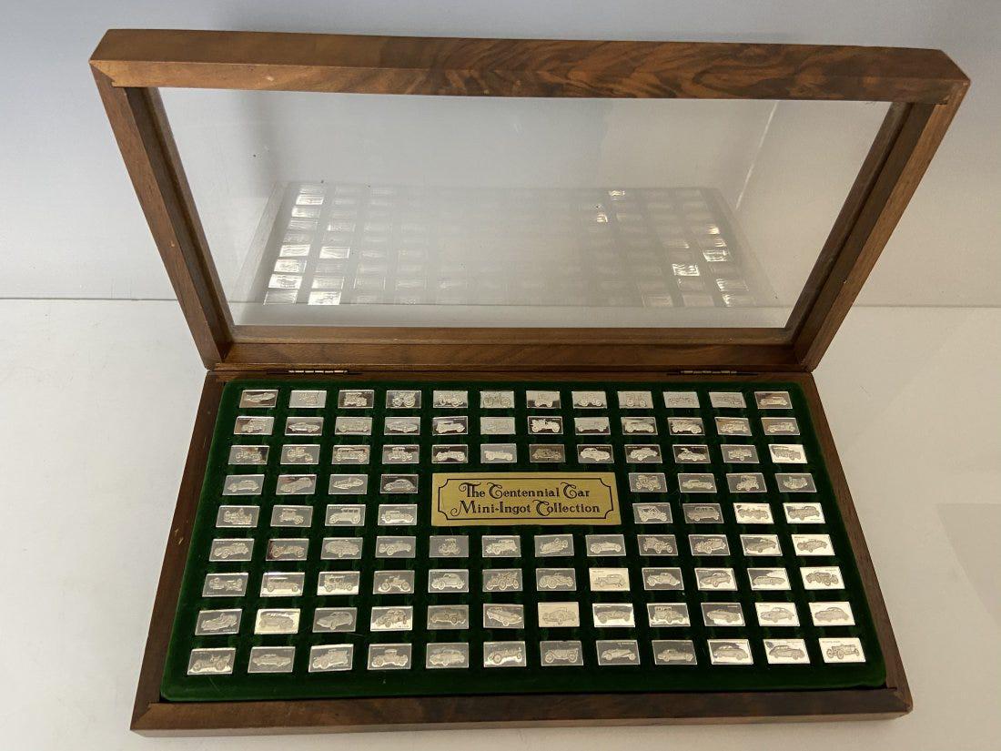 FRANKLIN MINT CENTENNIAL STERLING CAR INGOTS COLLECTION (1 of 5)