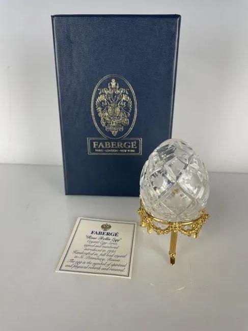 IMPERIAL FABERGE CRYSTAL EGG (1 of 3)