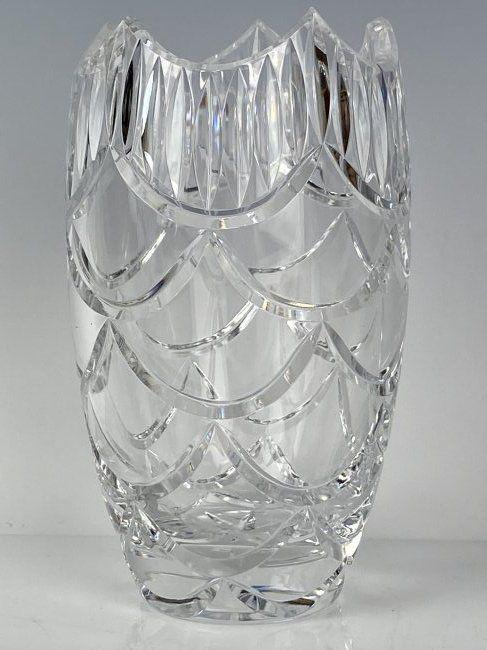 IMPERIAL FABERGE CUT CRYSTAL VASE (1 of 4)