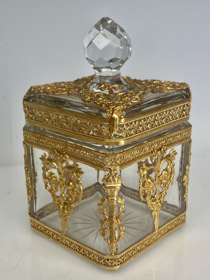 ORMOLU MOUNTED BACCARAT BOX (1 of 3)