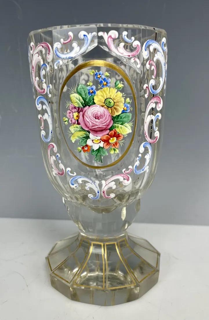 19TH C. MOSER BEAKER (1 of 2)
