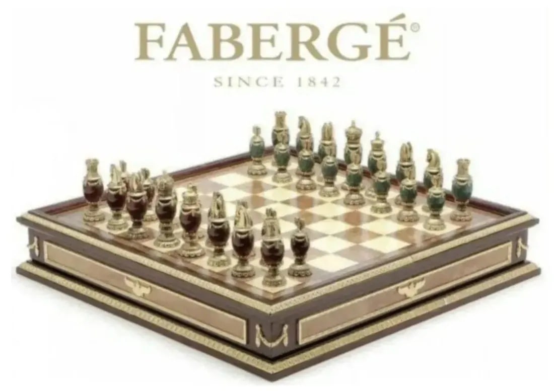 IMPERIAL FABERGE CHESS SET (1 of 3)