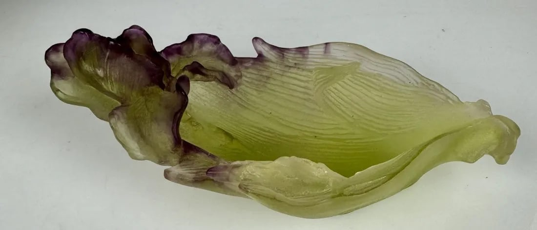 DAUM PATE DE VERRE DISH (1 of 4)