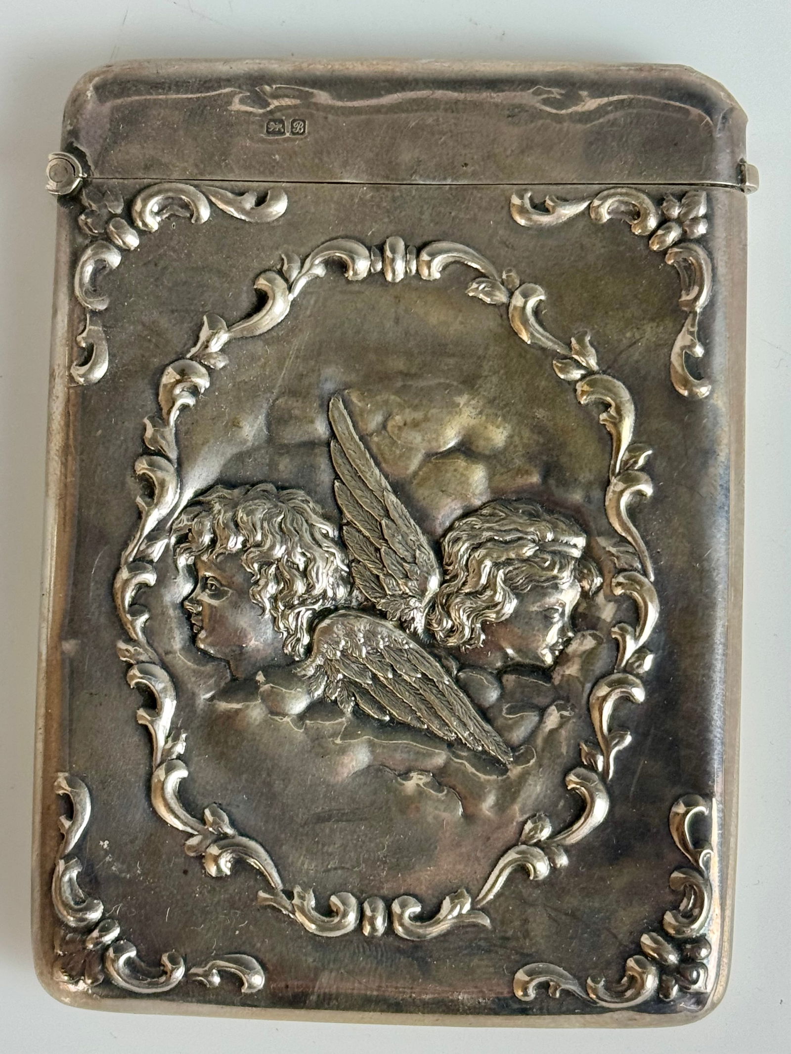VICTORIAN STERLING SILVER CARD CASE (1 of 4)