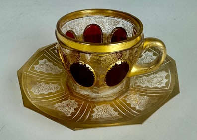 MOSER CUP AND SAUCER