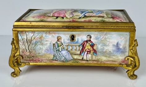 AUSTRIAN ENAMEL BOX
